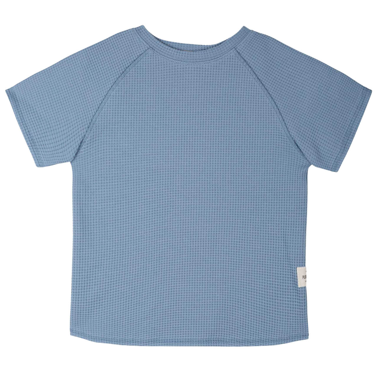 Shirt Waffelstruktur kurzarm