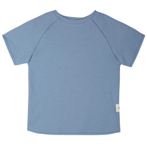 Shirt Waffelstruktur kurzarm