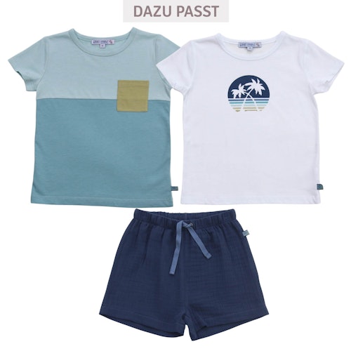 Kurze leichte Musselin Shorts