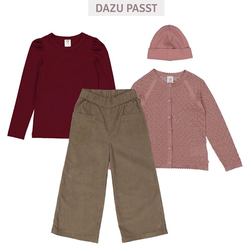 Edles Langarmshirt Puffärmel