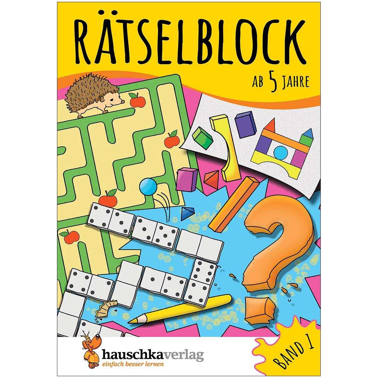 Rätselblock – Rätselspaß für Kinder ab 5 Jahre Bd 1