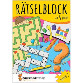 Rätselblock – Rätselspaß für Kinder ab 5 Jahre Bd 1