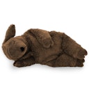 Vorschaubild Schaf braun Kuscheltier & Wärmekissen Traubenkernfüllung