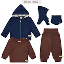Vorschaubild Wende Schlauchschal Fleece marine