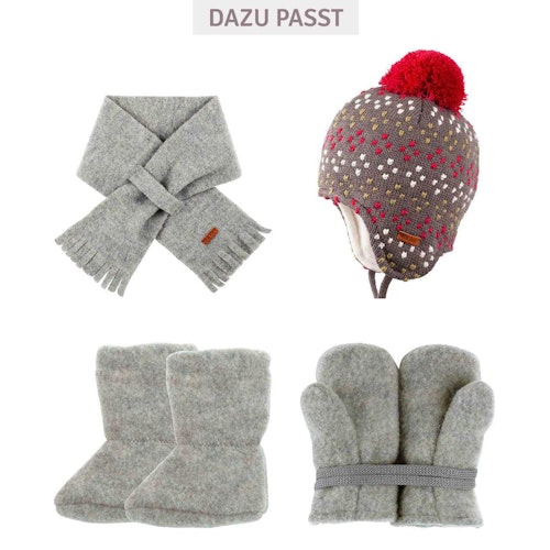 Warme Wintermütze Wolle Seide