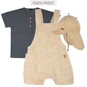 Vorschaubild Leinen Schirmmütze Nackenschutz