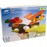 Bio Bausteine Set ab 18 Monaten – Vögel und Flugzeug