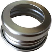 Ersatz-Schraubring aus Edelstahl für Trinkflaschen
