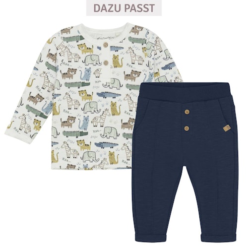 Leichtes Shirt langarm Tiere