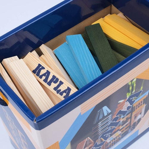120er Box blau, gelb, grün, 120 Plättchen