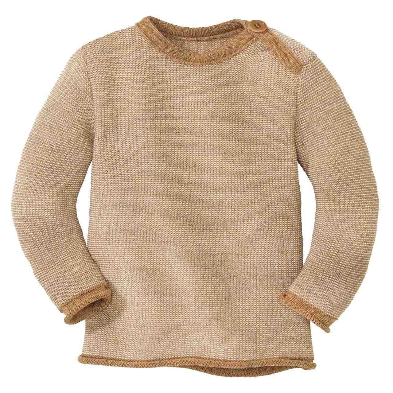 Pullover Disana Schurwolle langarm Merinowolle