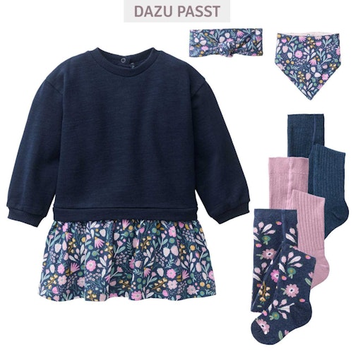 Weiches Sweatkleid langarm