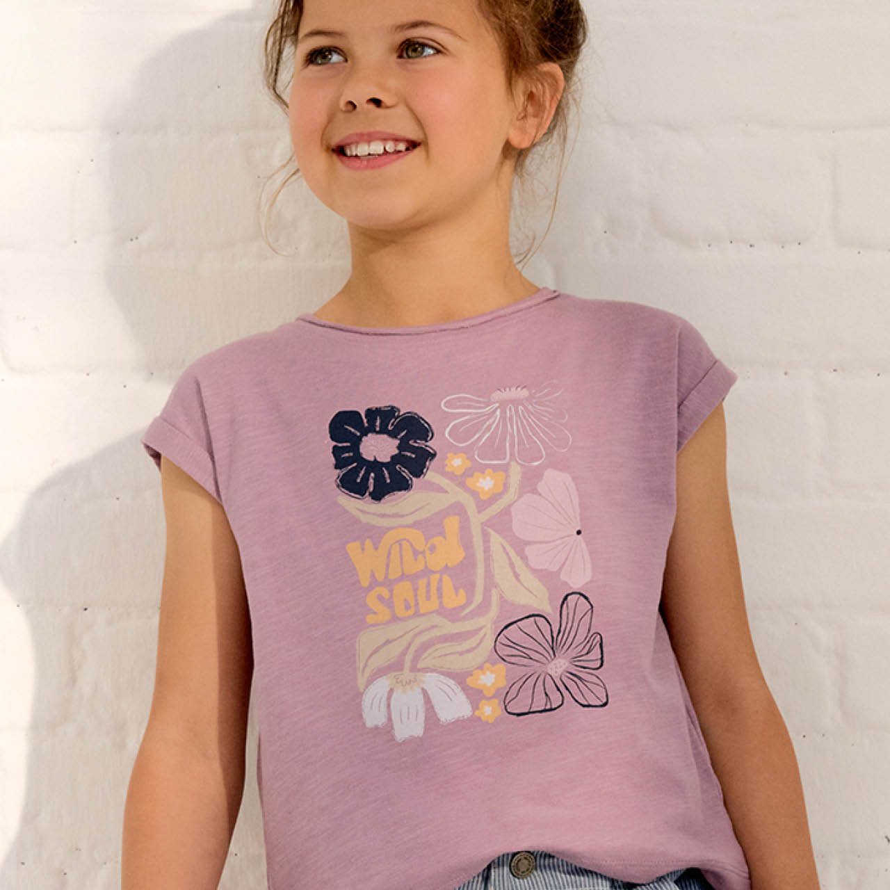 Weiches T-Shirt Wild Soul rosa