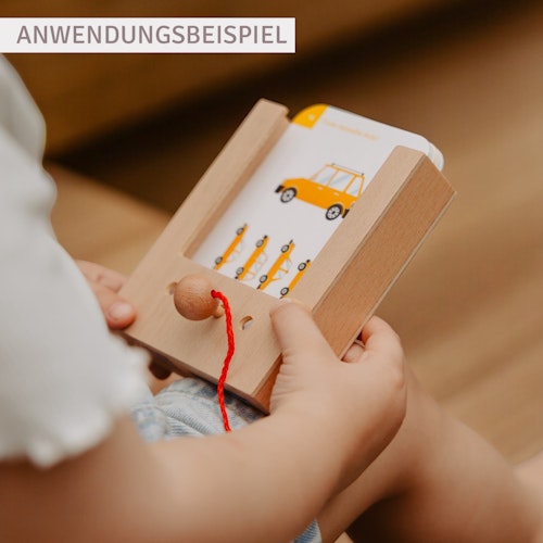 Was fehlt? Kartensatz mit der Maus ab 3-4 Jahren (ohne Lochkasten)