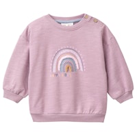 Sweatshirt Regenbogen rosa