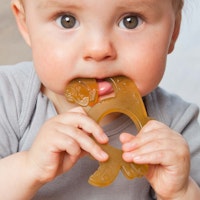 Beißring Dinosaurier Naturkautschuk