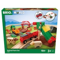 Großes Eisenbahn Bauernhof-Set 30 Teile