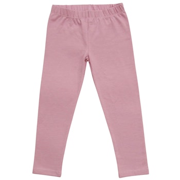 Elastische Uni Basic Leggings rosenholz