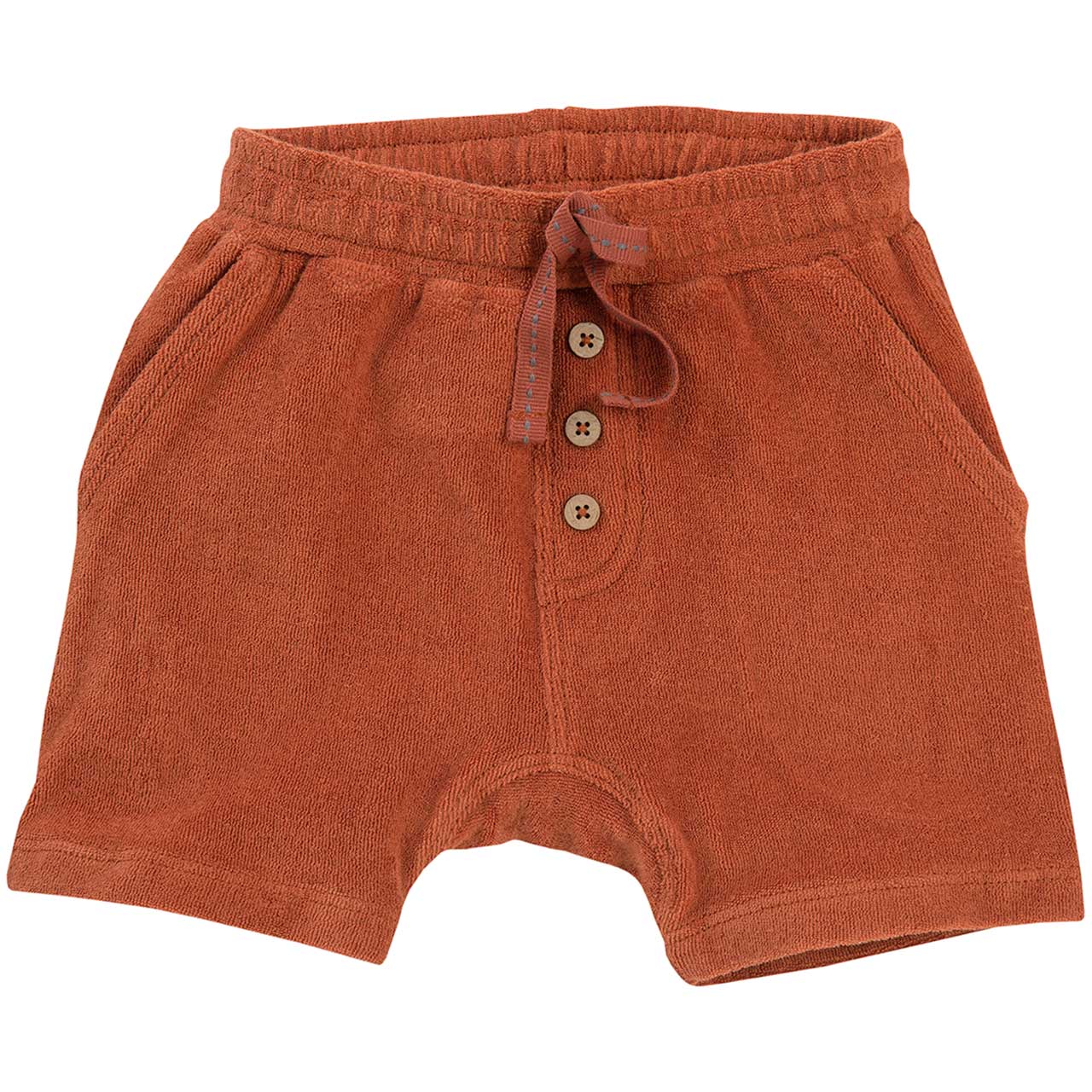 Weiche Frottee Shorts braun