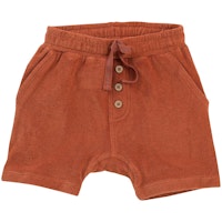 Weiche Frottee Shorts braun