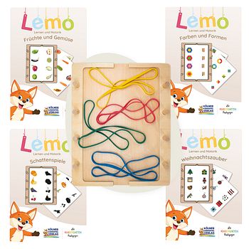 Lemo Set ab 3 J. mit 4 Kartensätzen