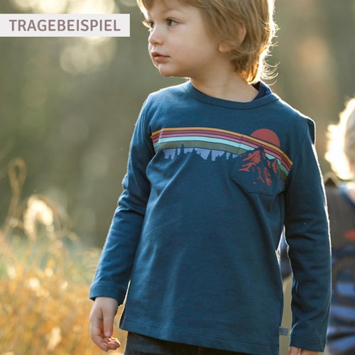 Shirt langarm Stickerei Schlage