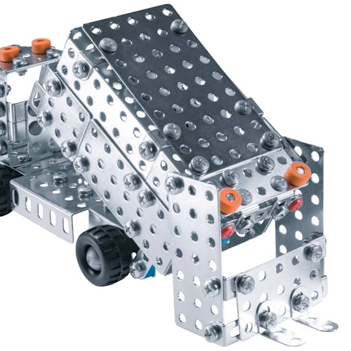 Metallbaukasten LKW Müllwagen