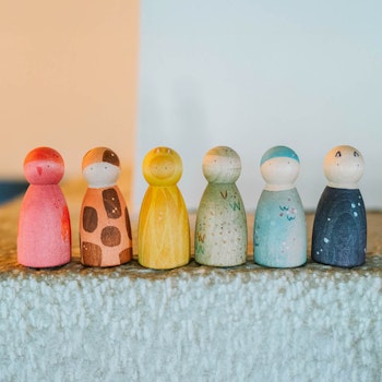 The Animal Crew: 6er Set Nins