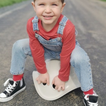 Balance- und Spielschale ab 2-8 Jahren beige