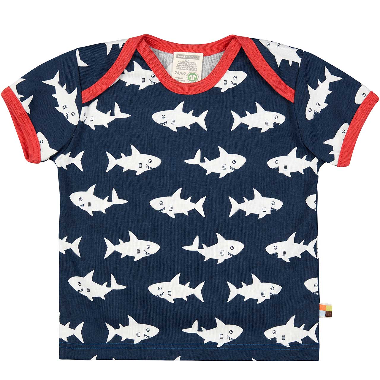 Leichtes Kurzarm Shirt Meereswelt