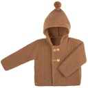 Vorschaubild Kapuzen Strickjacke Alpaka-Schurwoll Mix