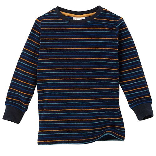 Schlafanzug People Wear Organic Frottee langarm Motiv