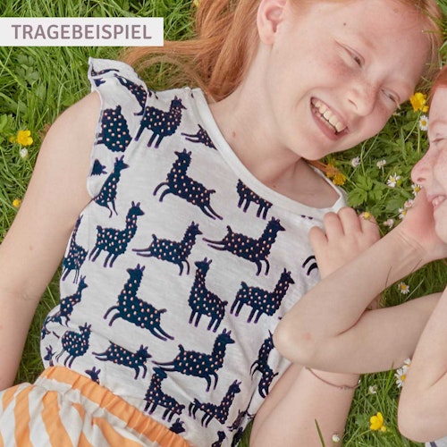 T-Shirt Safari-Motive & Schmetterlingsärmel