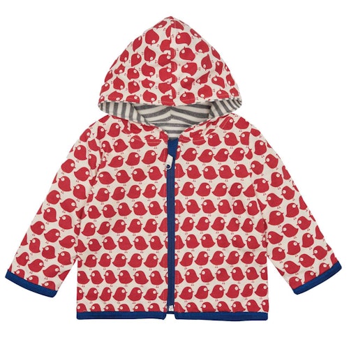 Wendejacke Kapuze Ringel