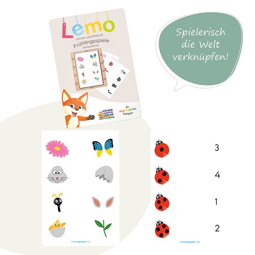 Lemo Kartensatz Frühlingsspiele ab 4 J.