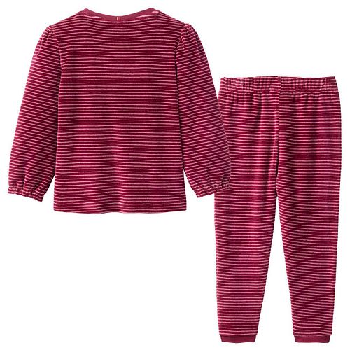 Schlafanzug People Wear Organic Nicki langarm Motiv