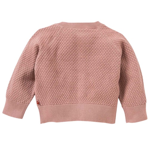 Strukturierte Strickjacke dehnbar