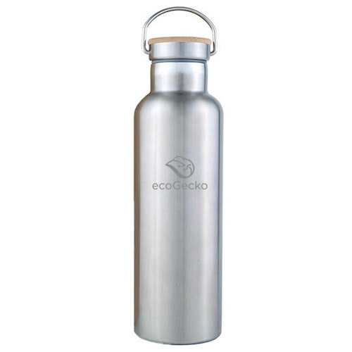 Edelstahl Thermosflasche 0,75 l - doppelwandig