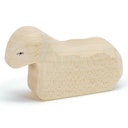Vorschaubild Lamm für Bauernhof Spielwelt Holzfigur 4,5 cm hoch