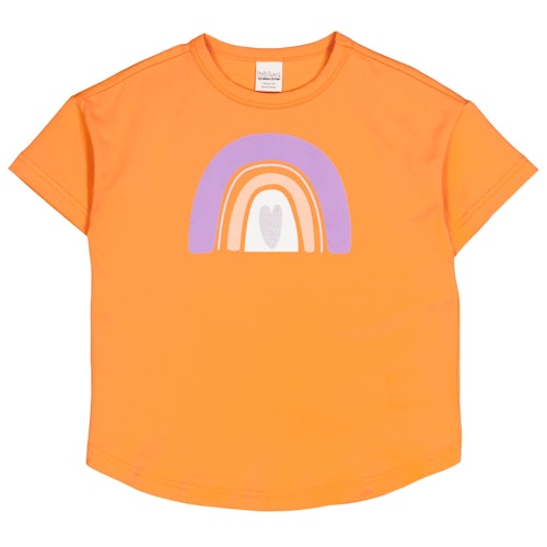 Weites T-Shirt kurzarm Print
