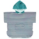 Vorschaubild Bade Poncho mit Kapuze - Streifen
