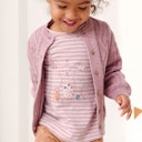Vorschaubild Süßes Langarmshirt Frühlingsprint