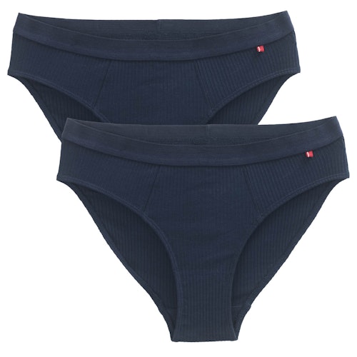 Doppelpack Damenslips Blüten