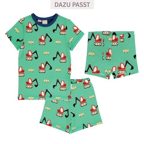 Sommerlicher Schlafanzug mit Alloverprint 