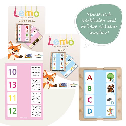 Lemo Set ab 5 J. mit 3 Kartensätzen