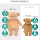 Vorschaubild Sensorischer kleiner Teddy Cappuccino 19 cm