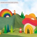 Vorschaubild Kleiner Regenbogen Bausteine 7 teilig 19 cm