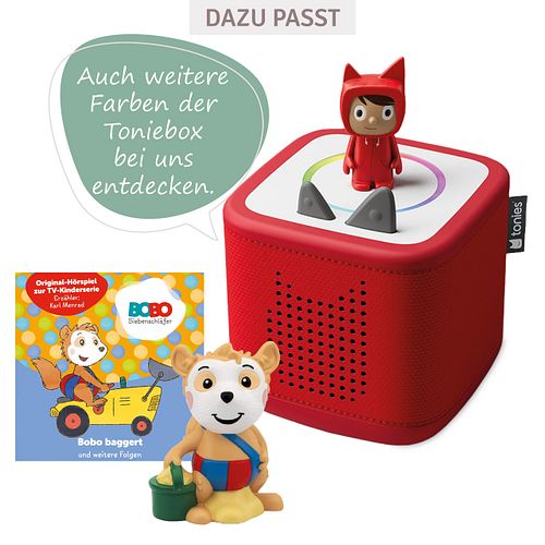 Bobo Siebenschläfer Bobo baggert Tonie ab 1 Jahr