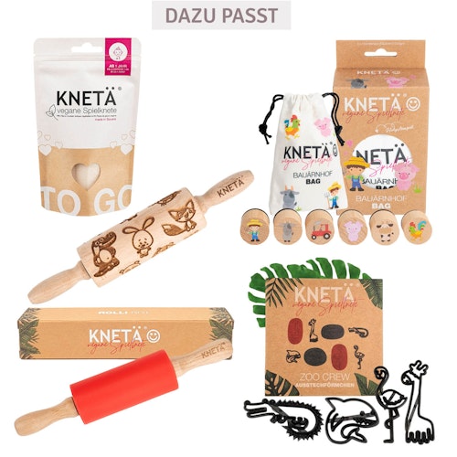 Weiße Knete ab 1 Jahr, 100g Beutel