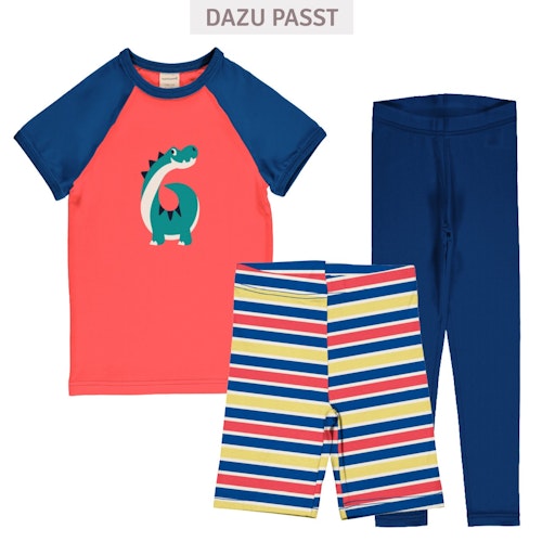 Raglanshirt kurzarm 1 Jahr Pinguin